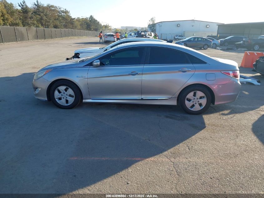 2012 Hyundai Sonata Hybrid VIN: KMHEC4A40CA034200 Lot: 43896564