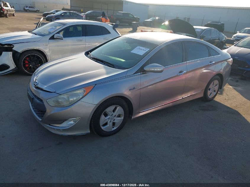 2012 Hyundai Sonata Hybrid VIN: KMHEC4A40CA034200 Lot: 43896564