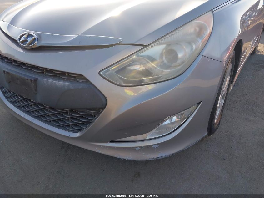 2012 Hyundai Sonata Hybrid VIN: KMHEC4A40CA034200 Lot: 43896564