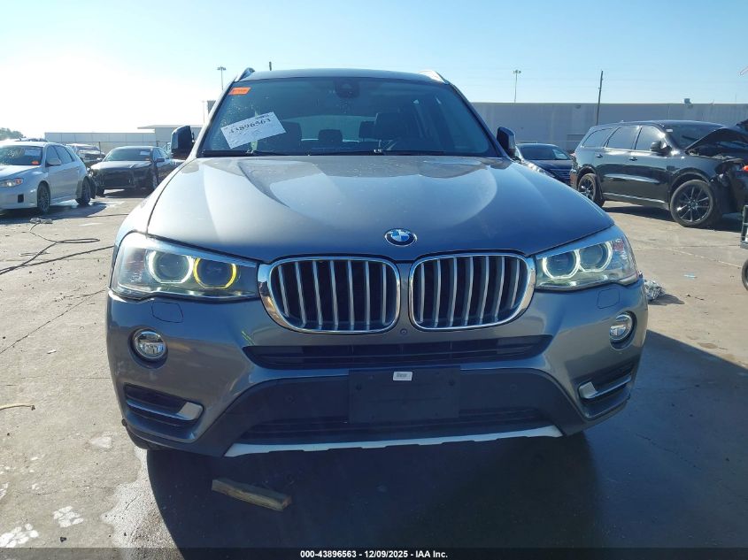 2016 BMW X3 Sdrive28I VIN: 5UXWZ7C58G0R33282 Lot: 43896563