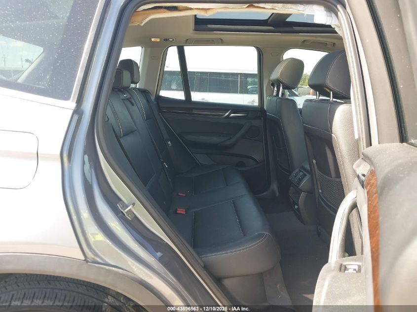 2016 BMW X3 Sdrive28I VIN: 5UXWZ7C58G0R33282 Lot: 43896563