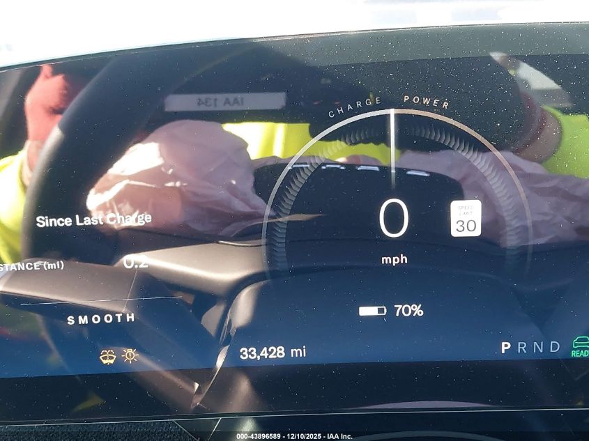 2023 Lucid Air Pure VIN: 50EA1PFA2PA005193 Lot: 43896589