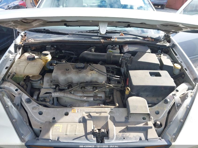 2002 Ford Focus Se VIN: 1FAFP34P02W200395 Lot: 43896629