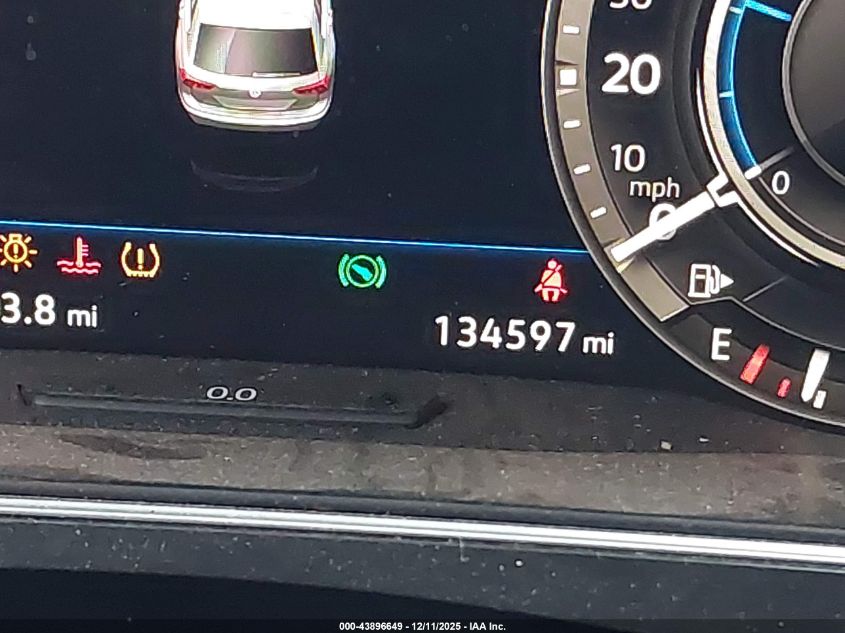 2019 Volkswagen Tiguan 2.0T Se/2.0T Sel/2.0T Sel R-Line/2.0T Sel R-Line Black VIN: 3VV2B7AX4KM023998 Lot: 43896649