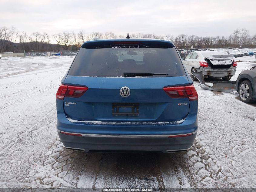 2019 Volkswagen Tiguan 2.0T Se/2.0T Sel/2.0T Sel R-Line/2.0T Sel R-Line Black VIN: 3VV2B7AX4KM023998 Lot: 43896649