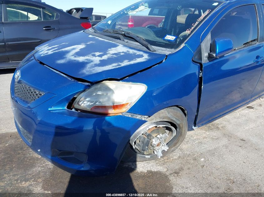 2010 Toyota Yaris VIN: JTDBT4K37A1368508 Lot: 43896657