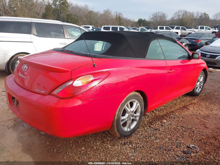 4T1FA38P16U093554 2006 TOYOTA CAMRY SOLARA photo no. 4