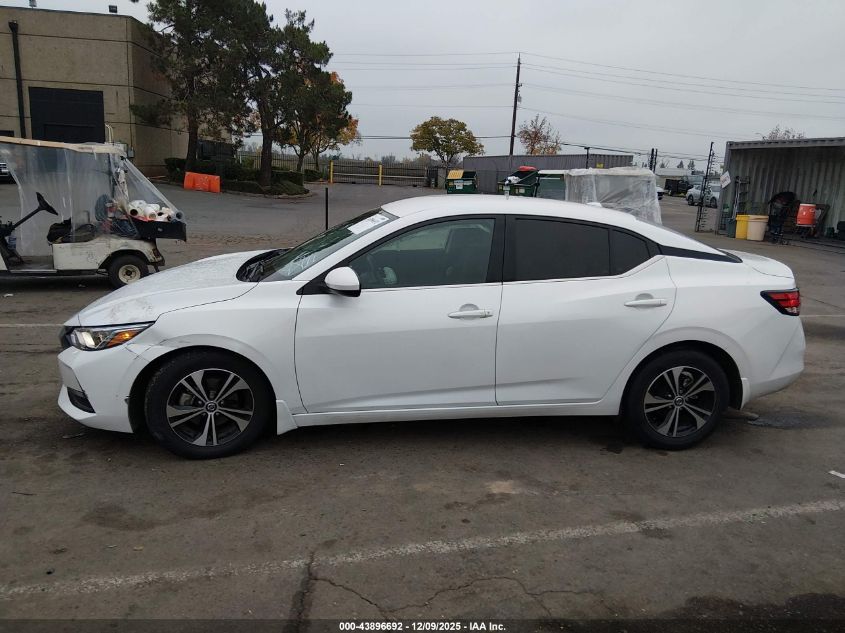 2021 Nissan Sentra Sv Xtronic Cvt VIN: 3N1AB8CV5MY317646 Lot: 43896692