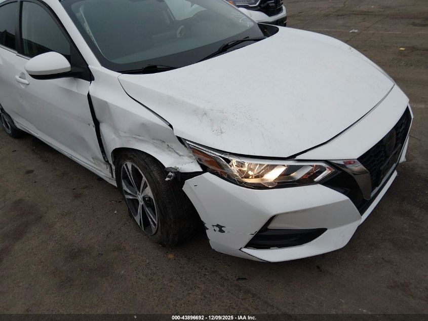 2021 Nissan Sentra Sv Xtronic Cvt VIN: 3N1AB8CV5MY317646 Lot: 43896692