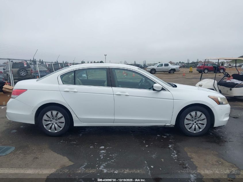 2008 Honda Accord 2.4 Lx VIN: 1HGCP26318A087971 Lot: 43896730