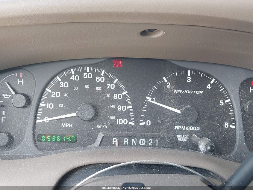 2000 Lincoln Navigator VIN: 5LMFU28AXYLJ24478 Lot: 43896747