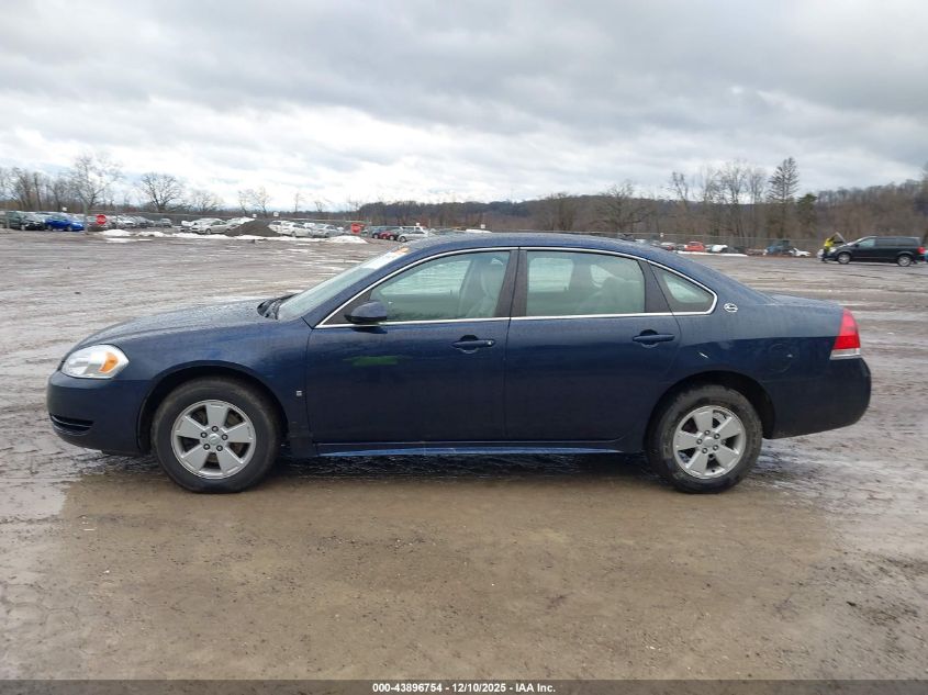 2009 Chevrolet Impala Lt VIN: 2G1WT57N291170192 Lot: 43896754