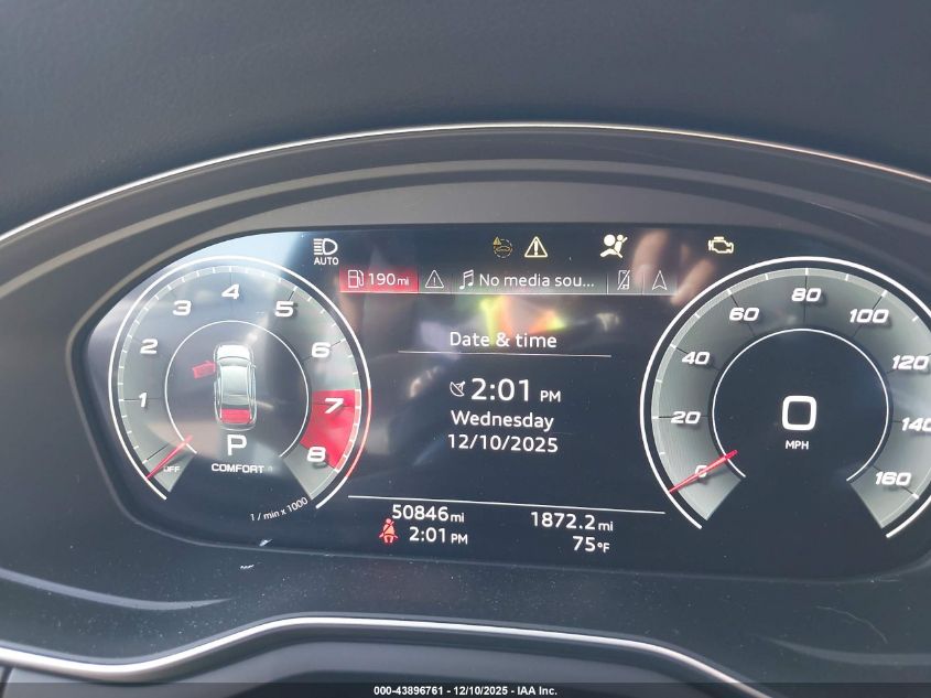 2021 Audi A4 Premium Plus 45 Tfsi S Line Quattro S Tronic VIN: WAUEAAF46MA031589 Lot: 43896761