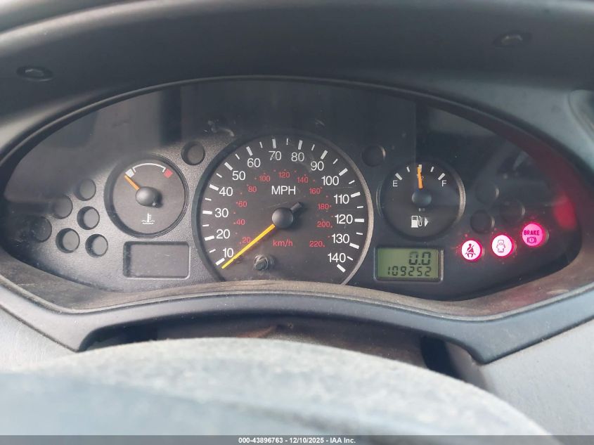 2002 Ford Focus Se/Ztw VIN: 1FAHP36352W164268 Lot: 43896763