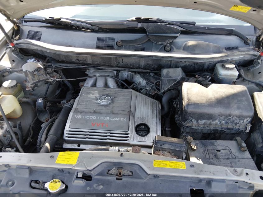 2001 Lexus Rx 300 VIN: JTJHF10U610174079 Lot: 43896770