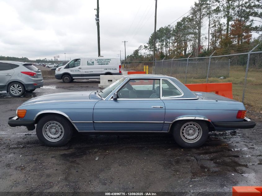 1985 Mercedes-Benz 380 Sl VIN: WDBBA45C0FA018130 Lot: 43896775