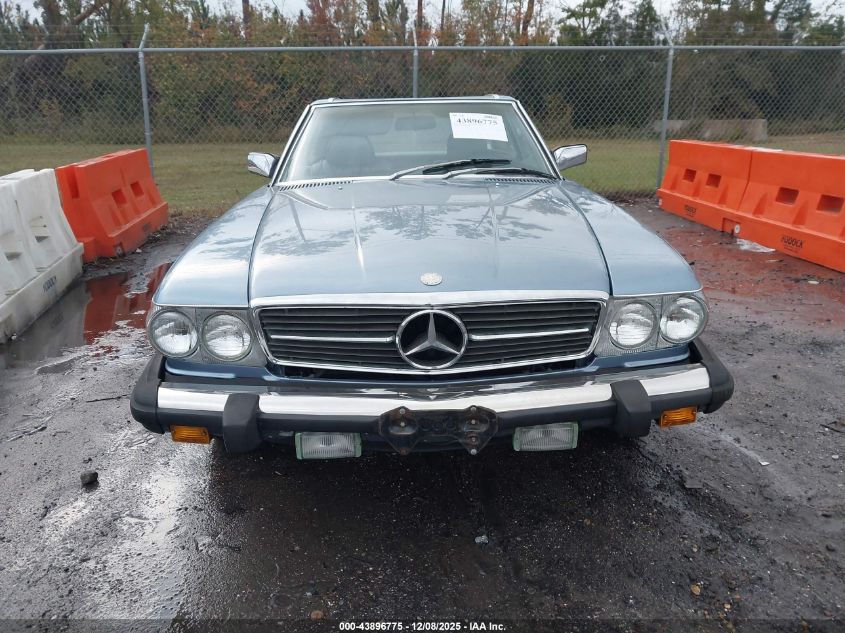 1985 Mercedes-Benz 380 Sl VIN: WDBBA45C0FA018130 Lot: 43896775