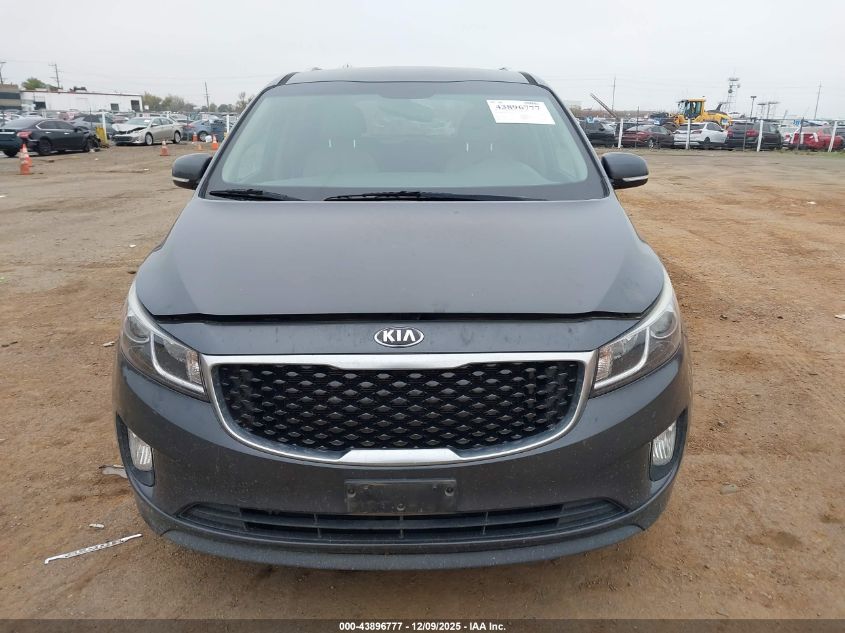 2016 Kia Sedona Ex VIN: KNDMC5C14G6174977 Lot: 43896777