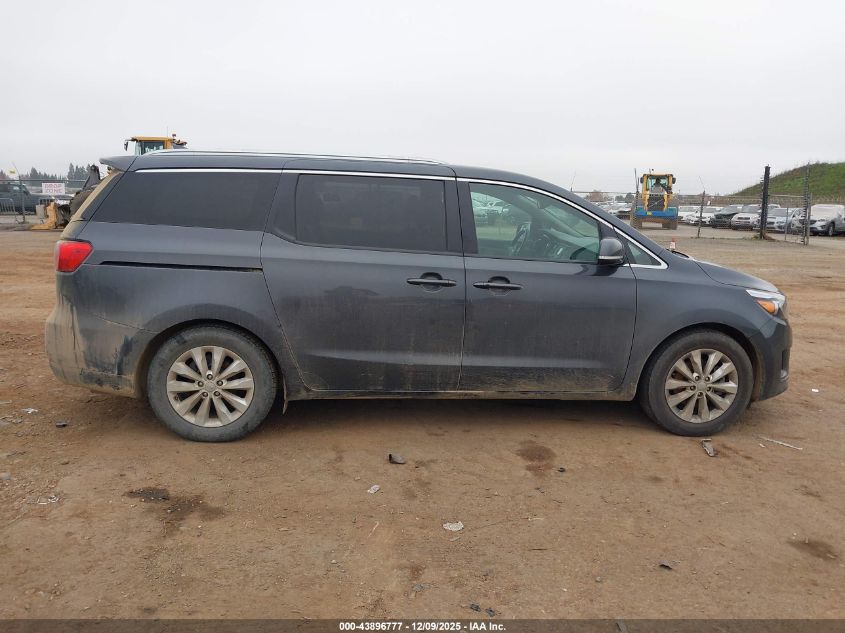 2016 Kia Sedona Ex VIN: KNDMC5C14G6174977 Lot: 43896777