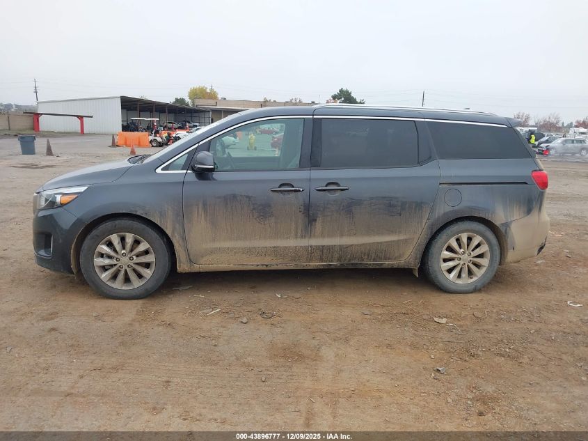 2016 Kia Sedona Ex VIN: KNDMC5C14G6174977 Lot: 43896777