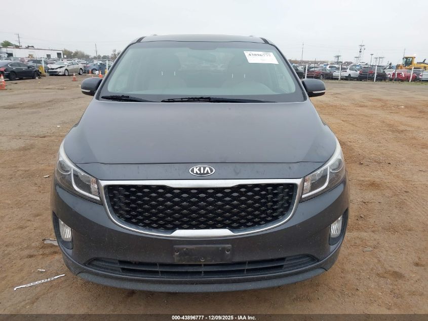 2016 Kia Sedona Ex VIN: KNDMC5C14G6174977 Lot: 43896777