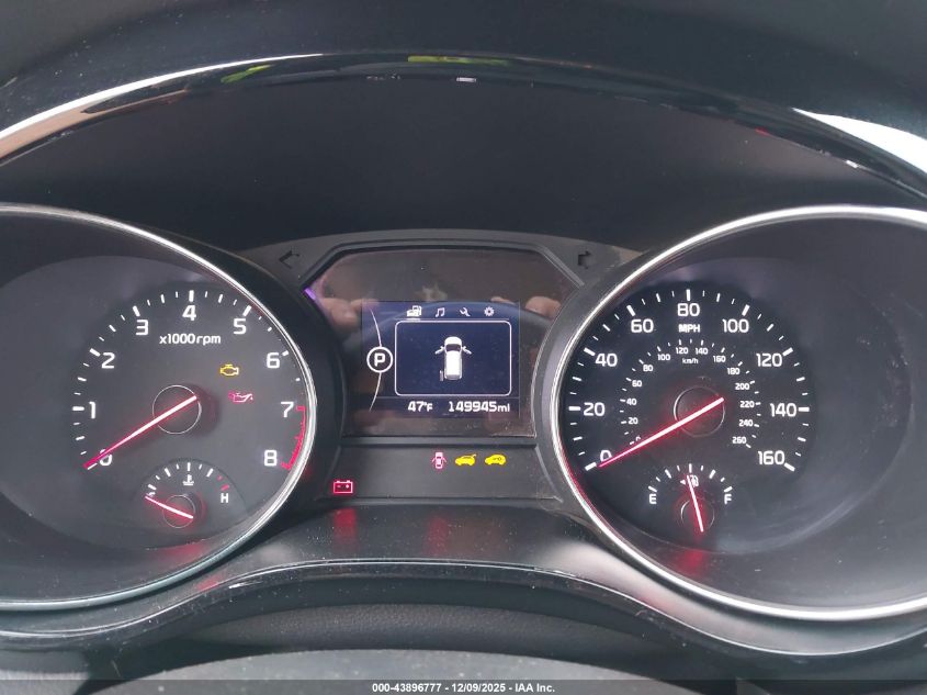 2016 Kia Sedona Ex VIN: KNDMC5C14G6174977 Lot: 43896777