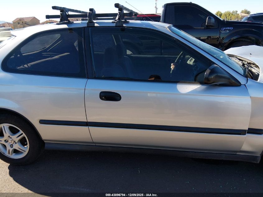 1998 Honda Civic Cx VIN: 2HGEJ6428WH122497 Lot: 43896794