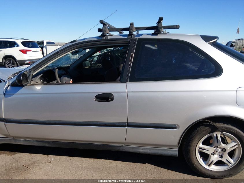 1998 Honda Civic Cx VIN: 2HGEJ6428WH122497 Lot: 43896794
