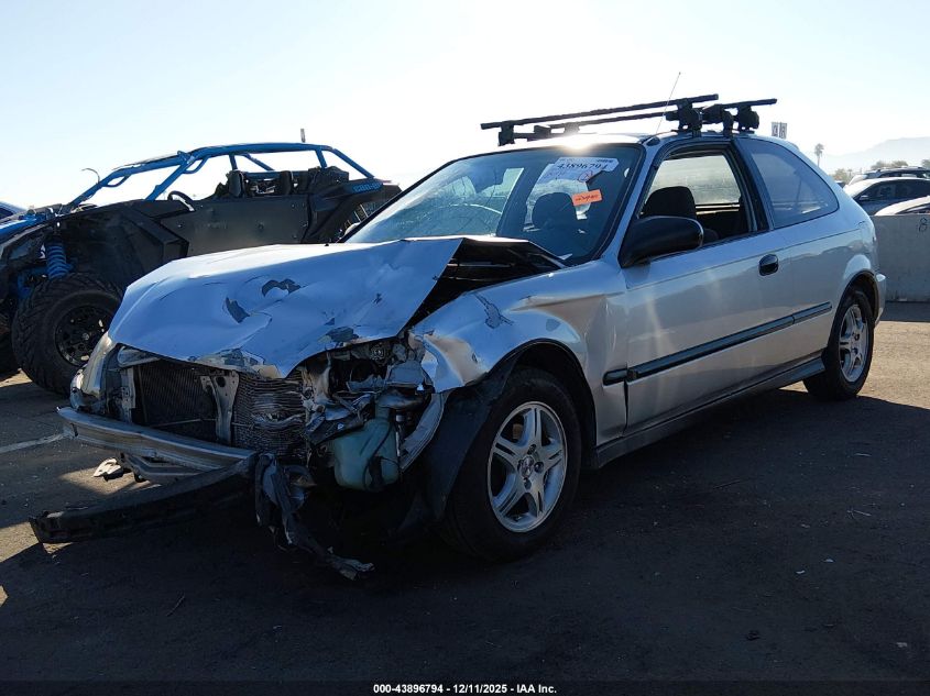 1998 Honda Civic Cx VIN: 2HGEJ6428WH122497 Lot: 43896794