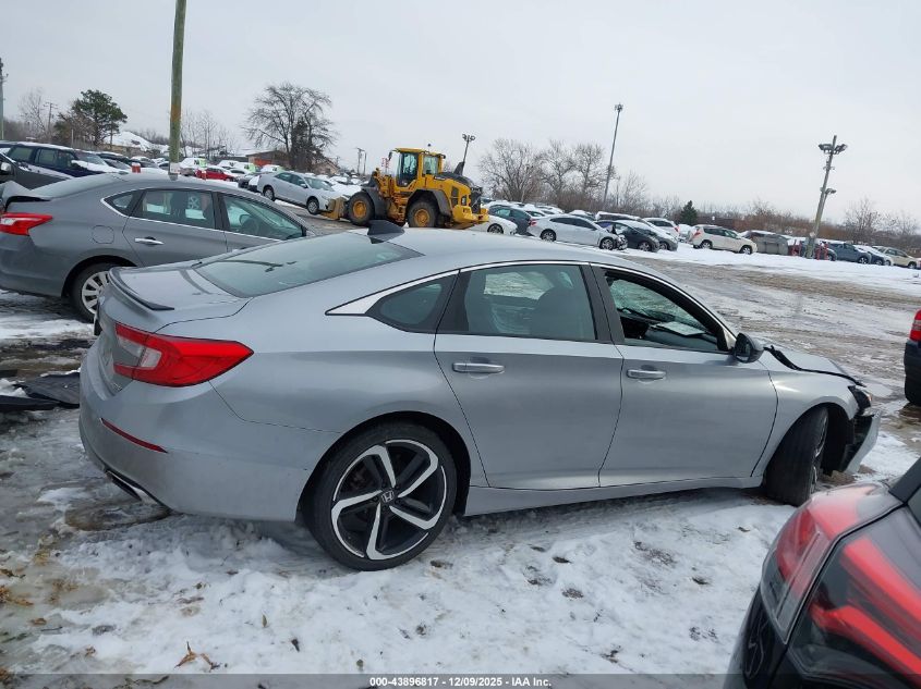 2022 Honda Accord Sport VIN: 1HGCV1F39NA123000 Lot: 43896817