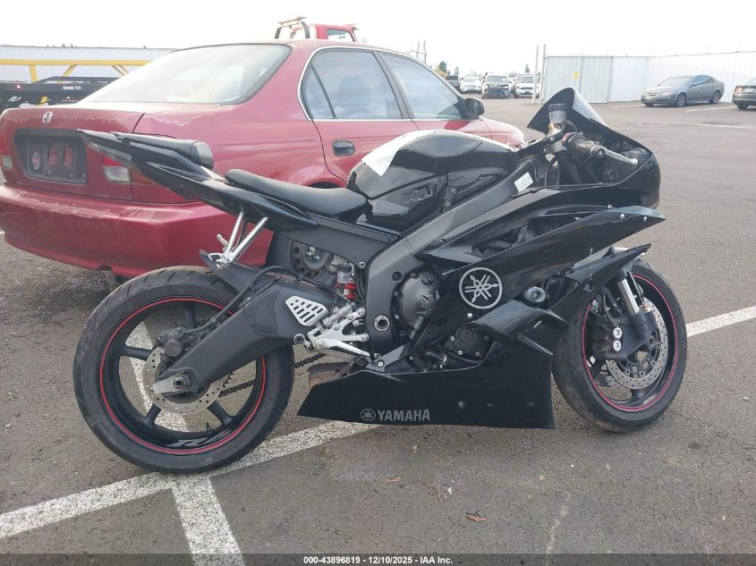 2006 Yamaha Yzfr6 L VIN: JYARJ12E76A004662 Lot: 43896819