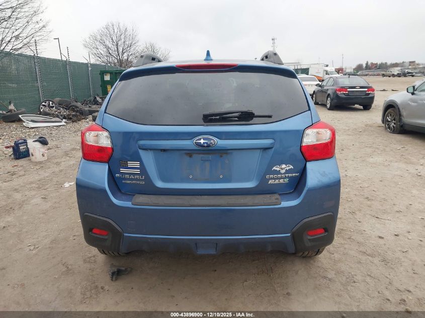 2016 Subaru Crosstrek 2.0I Limited VIN: JF2GPAKC8G8303239 Lot: 43896900