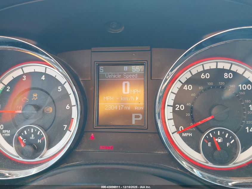 2013 Dodge Durango Sxt VIN: 1C4RDJAG0DC671105 Lot: 43896911