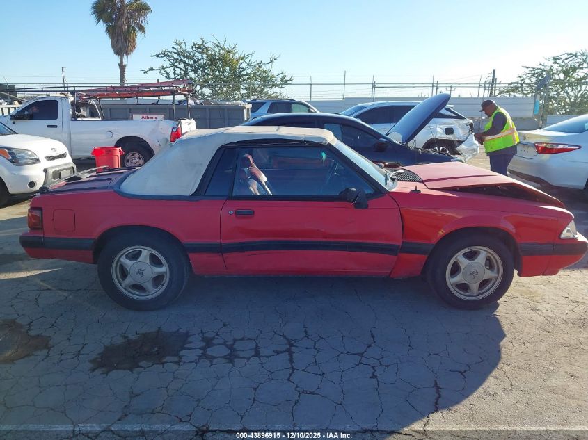 1991 Ford Mustang Lx VIN: 1FACP44M8MF191611 Lot: 43896915