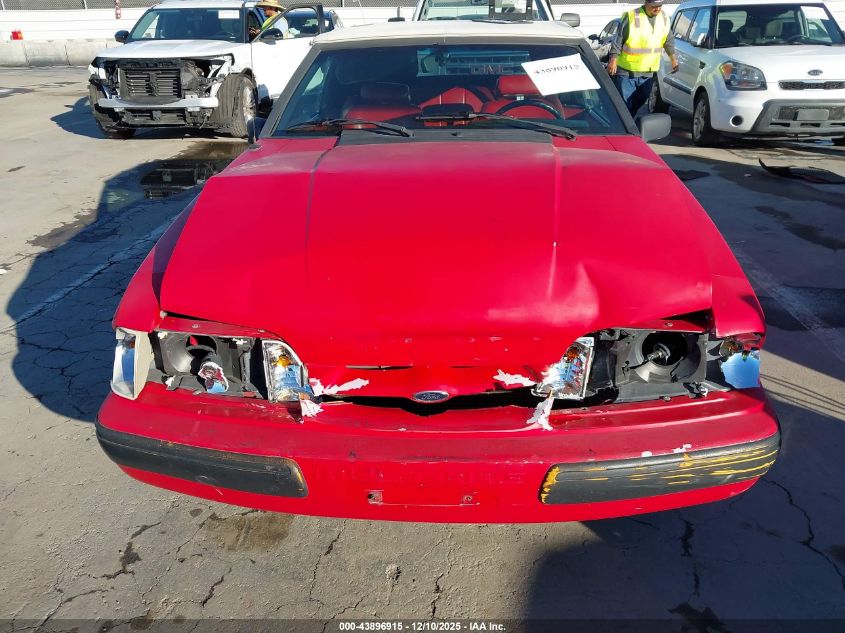 1991 Ford Mustang Lx VIN: 1FACP44M8MF191611 Lot: 43896915