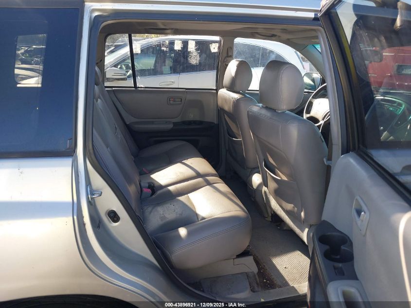 2006 Toyota Highlander Hybrid V6 VIN: JTEEW21A860018046 Lot: 43896921