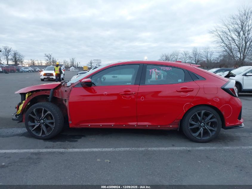 2018 Honda Civic Sport VIN: SHHFK7G47JU215558 Lot: 43896924