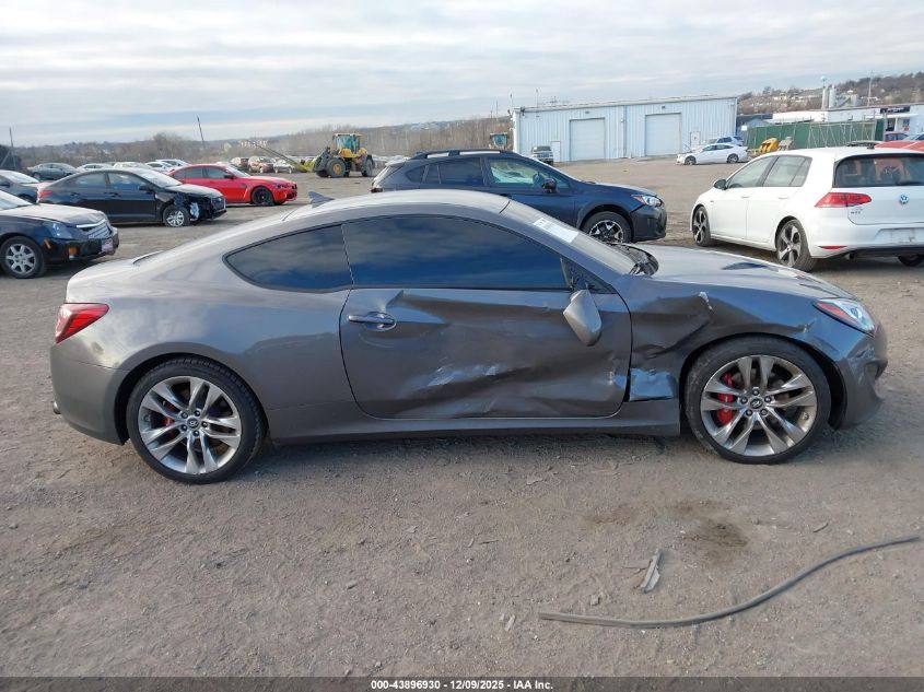 2013 Hyundai Genesis 2.0T R-Spec VIN: KMHHT6KD5DU093542 Lot: 43896930