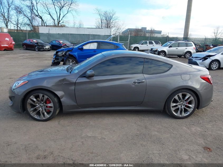 2013 Hyundai Genesis 2.0T R-Spec VIN: KMHHT6KD5DU093542 Lot: 43896930