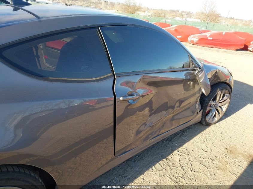 2013 Hyundai Genesis 2.0T R-Spec VIN: KMHHT6KD5DU093542 Lot: 43896930