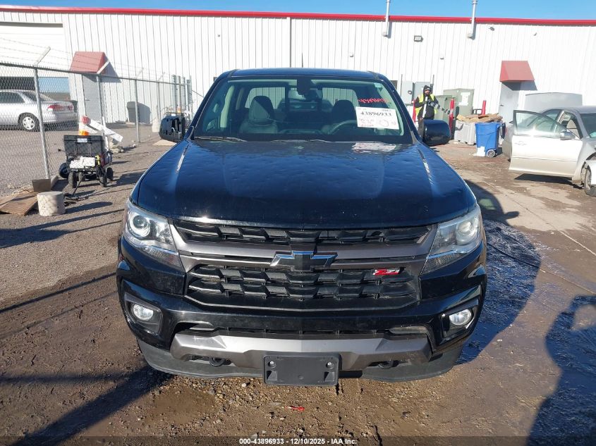 2021 Chevrolet Colorado 4Wd Short Box Z71 VIN: 1GCGTDEN6M1161468 Lot: 43896933