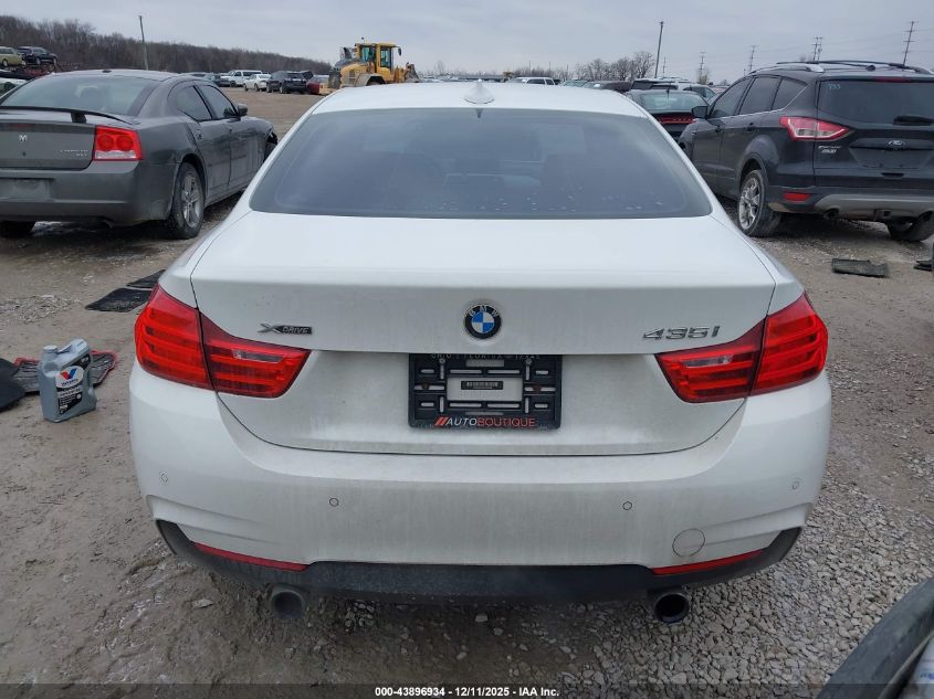 2014 BMW 435I xDrive VIN: WBA3R5C52EK189038 Lot: 43896934