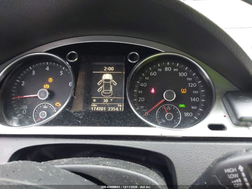 2009 Volkswagen Cc Vr6 VIN: WVWGU73C59E519367 Lot: 43896941