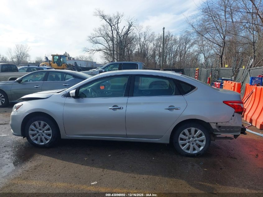 2017 Nissan Sentra Sv VIN: 3N1AB7AP3HY358782 Lot: 43896950