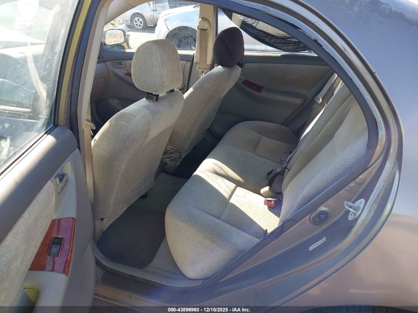 2003 Toyota Corolla Le VIN: 2T1BR38E83C137035 Lot: 43896960