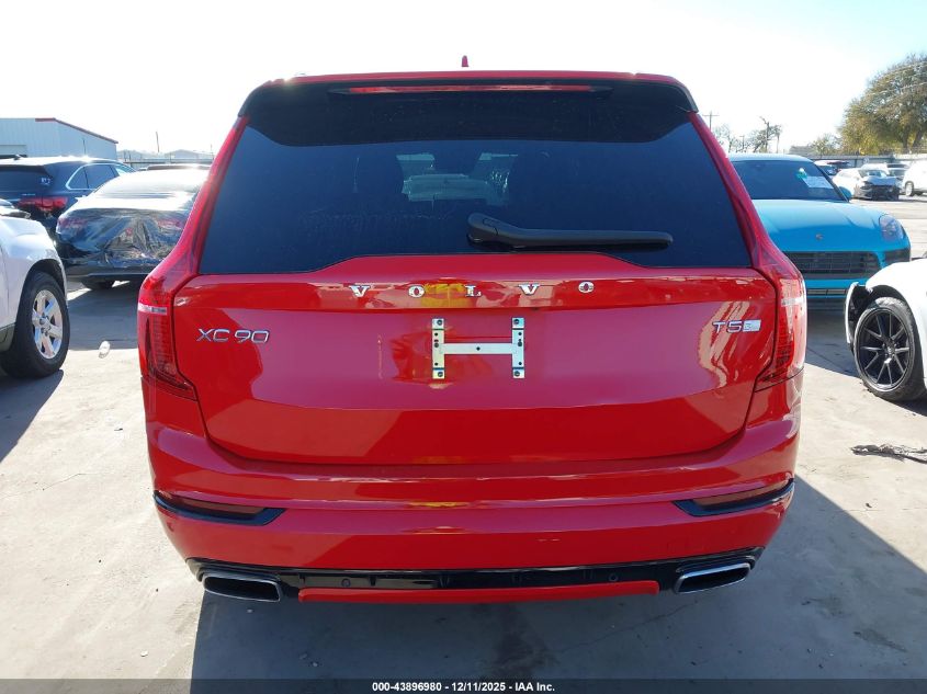 2019 Volvo Xc90 T5 R-Design VIN: YV4102CM1K1470952 Lot: 43896980