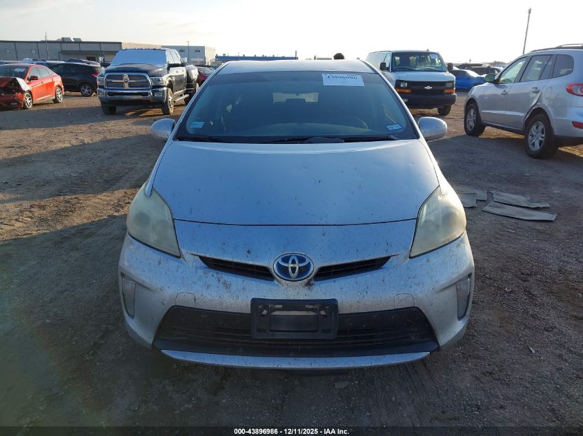 2014 Toyota Prius Two VIN: JTDKN3DU9E0363106 Lot: 43896986