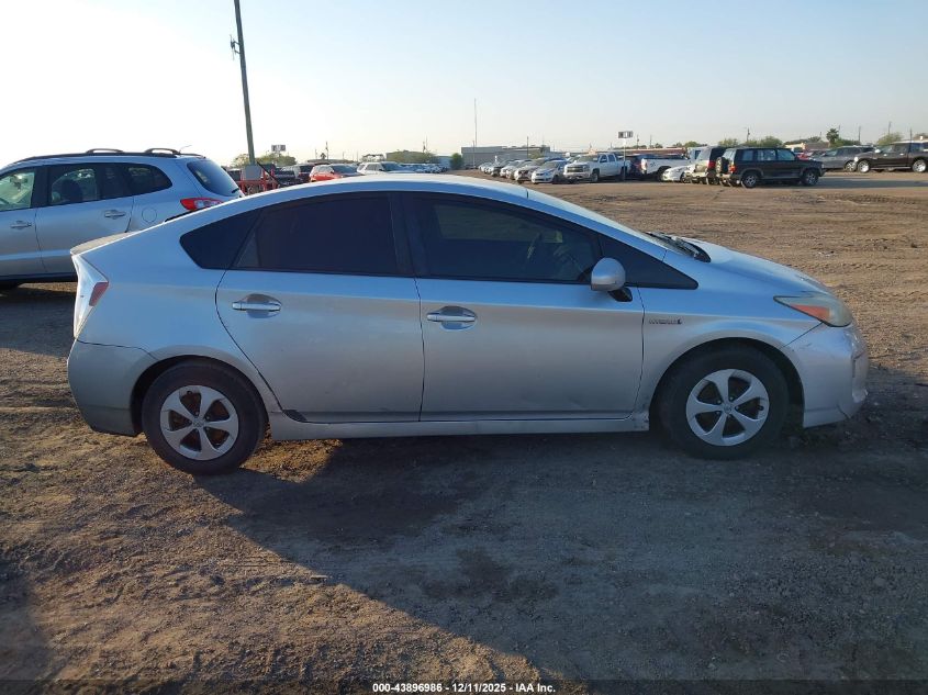 2014 Toyota Prius Two VIN: JTDKN3DU9E0363106 Lot: 43896986