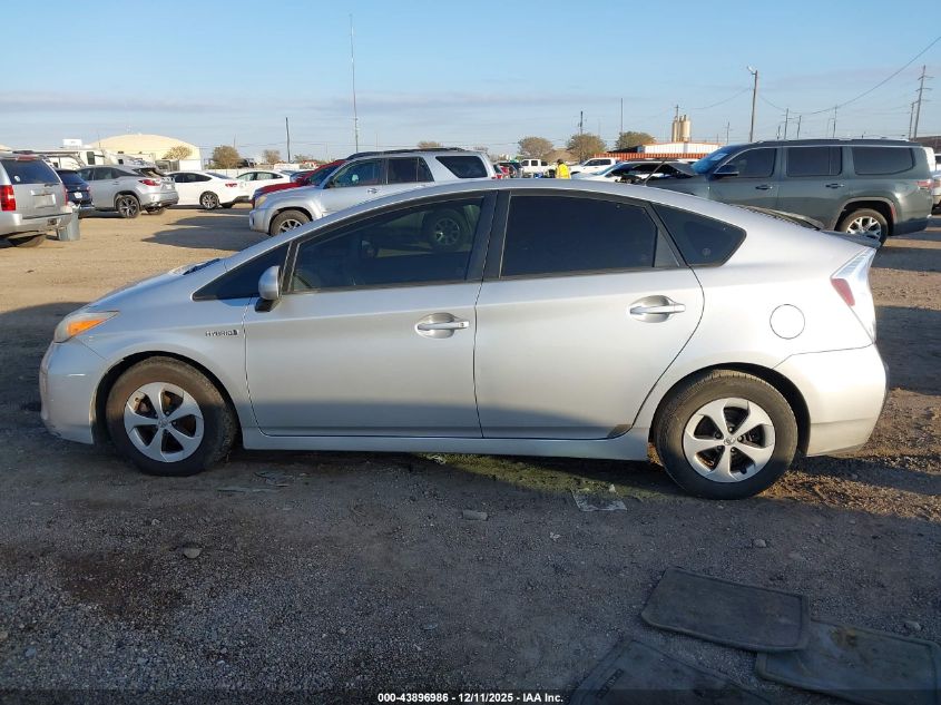 2014 Toyota Prius Two VIN: JTDKN3DU9E0363106 Lot: 43896986