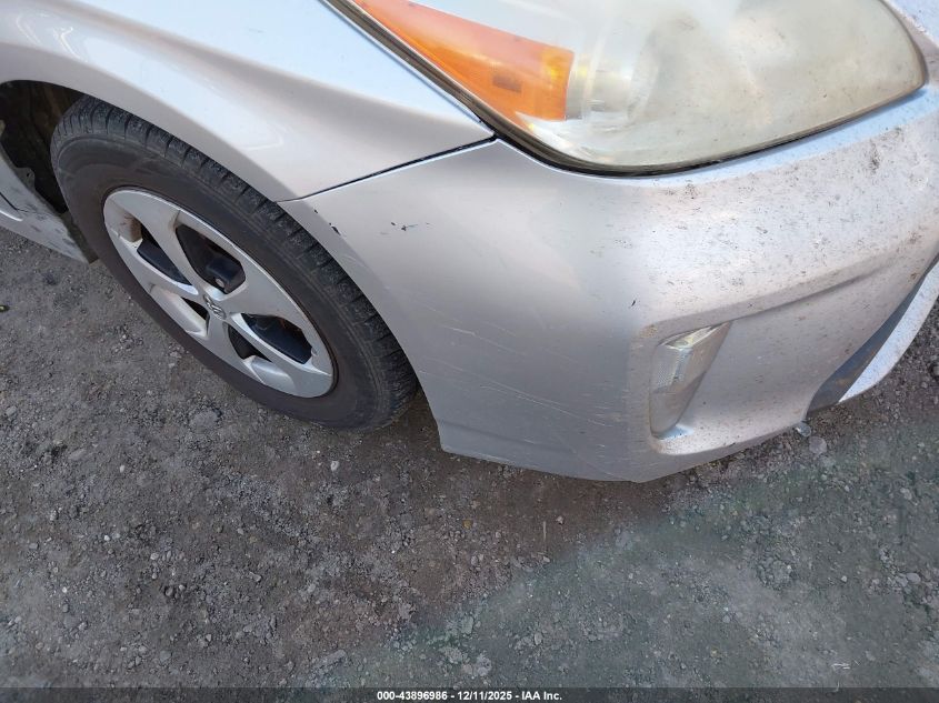 2014 Toyota Prius Two VIN: JTDKN3DU9E0363106 Lot: 43896986